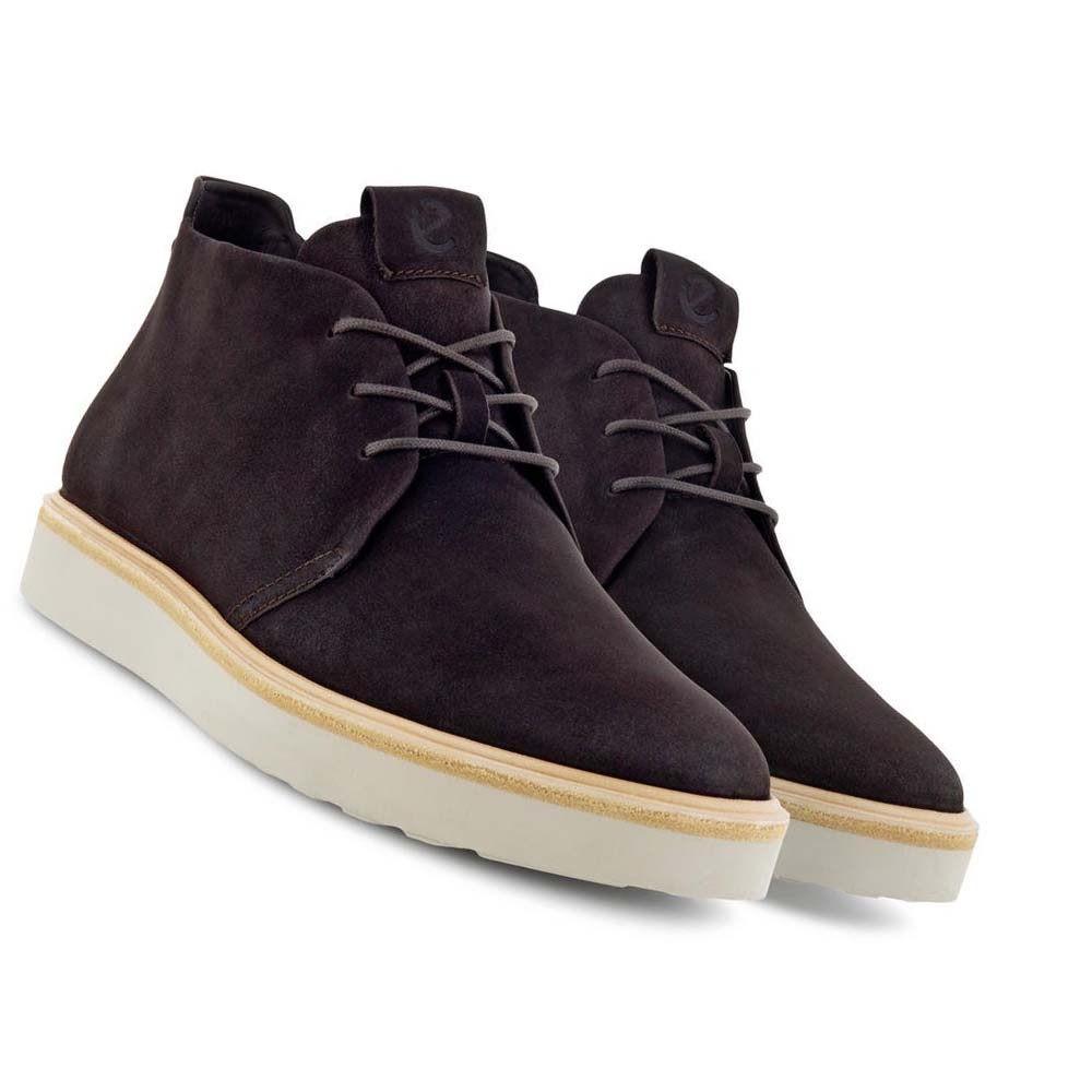 Ecco Techwelt Chukka Casual Skor Herr Vinröda | SE 501YXF